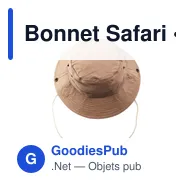 Bonnet Safari - Miniature 6