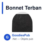 Bonnet Terban - Miniature 3