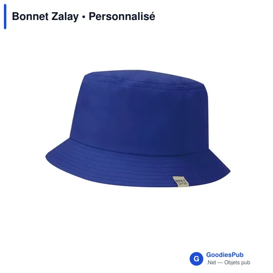 Bonnet personnalisable Zalay avec protection solaire UPF50+avec logo - Image 3