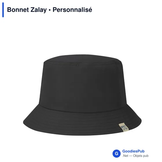 Bonnet personnalisable Zalay avec protection solaire UPF50+avec logo - Image 10