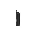 Variante noir - Bouteille isotherme personnalisable Bonny RCS en acier inoxydable recycléavec logo