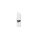 Variante blanc - Bouteille isotherme personnalisable Bonny RCS en acier inoxydable recycléavec logo