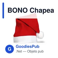 BONO Chapeau de noël - Miniature 1