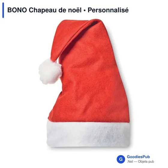 BONO Chapeau de noël - Image 2