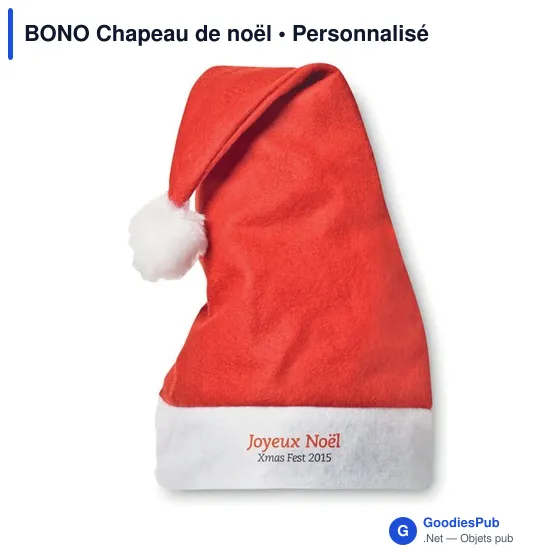 BONO Chapeau de noël - Image 3