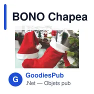 BONO Chapeau de noël - Miniature 4