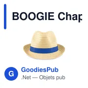 BOOGIE Chapeau de paille - Miniature 1