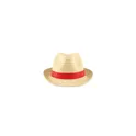 Variante rouge - BOOGIE Chapeau de paille
