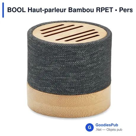 BOOL Haut-parleur Bambou RPET