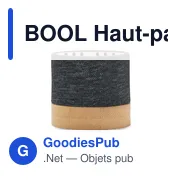 BOOL Haut-parleur Bambou RPET - Miniature 3