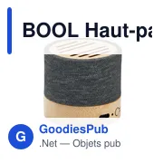 BOOL Haut-parleur Bambou RPET - Miniature 4