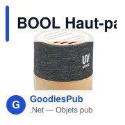 BOOL Haut-parleur Bambou RPET - Miniature 5