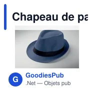 Chapeau de paille personnalisable avec logo - BOOWIE - Miniature 11