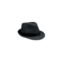 Variante noir - Chapeau de paille personnalisable avec logo - BOOWIE