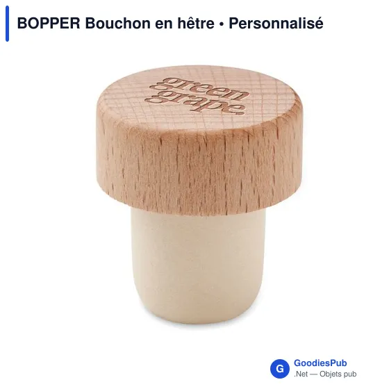 BOPPER Bouchon en hêtre - Image 4