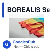 BOREALIS Sac shopping coton 200 gr/m² - Miniature 4