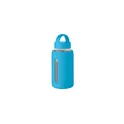 Variante turquoise - Bouteille en verre borosilicate personnalisable avec logo - BORIS