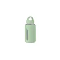 Variante vert menthe - Bouteille en verre borosilicate personnalisable avec logo - BORIS