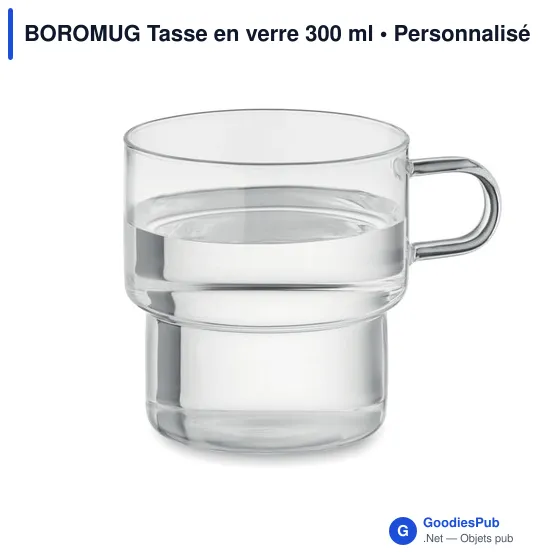 BOROMUG Tasse en verre 300 ml - Image 3