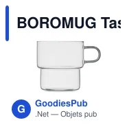 BOROMUG Tasse en verre 300 ml - Miniature 4