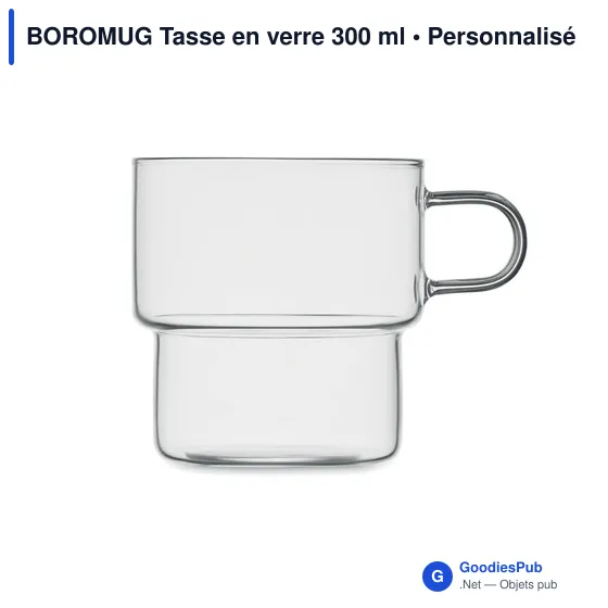 BOROMUG Tasse en verre 300 ml - Image 4