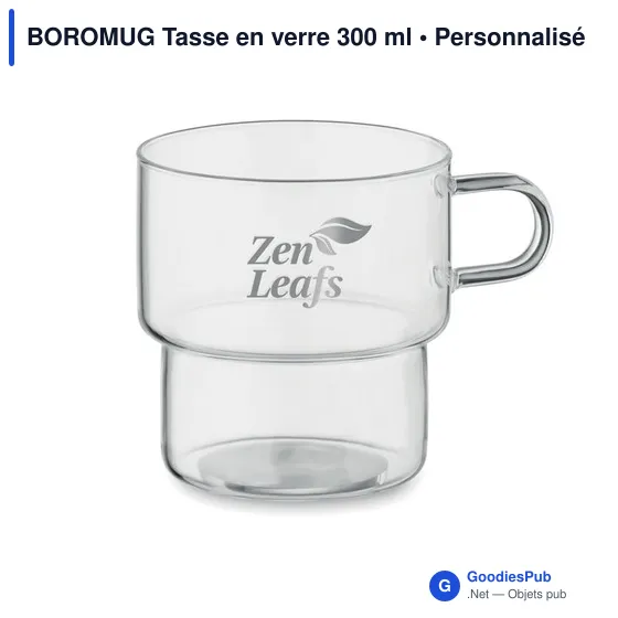 BOROMUG Tasse en verre 300 ml - Image 5