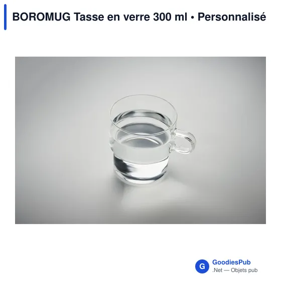 BOROMUG Tasse en verre 300 ml - Image 6