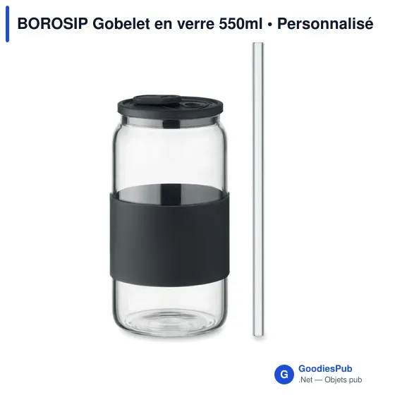 BOROSIP Gobelet en verre 550ml - Image 2