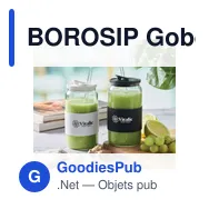 BOROSIP Gobelet en verre 550ml - Miniature 11