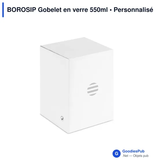 BOROSIP Gobelet en verre 550ml - Image 12