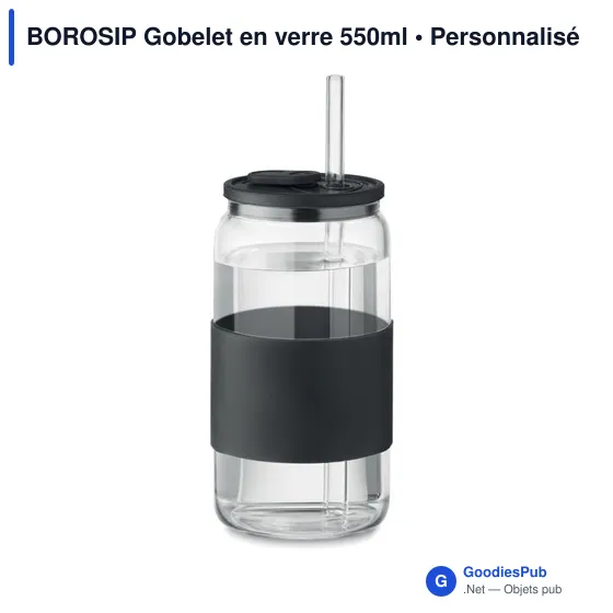 BOROSIP Gobelet en verre 550ml - Image 3
