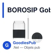 BOROSIP Gobelet en verre 550ml - Miniature 4