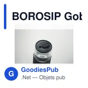 BOROSIP Gobelet en verre 550ml - Miniature 5