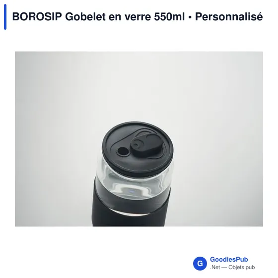 BOROSIP Gobelet en verre 550ml - Image 5