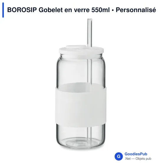 BOROSIP Gobelet en verre 550ml - Image 6
