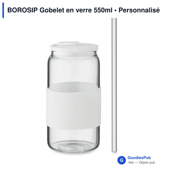 BOROSIP Gobelet en verre 550ml - Image 7