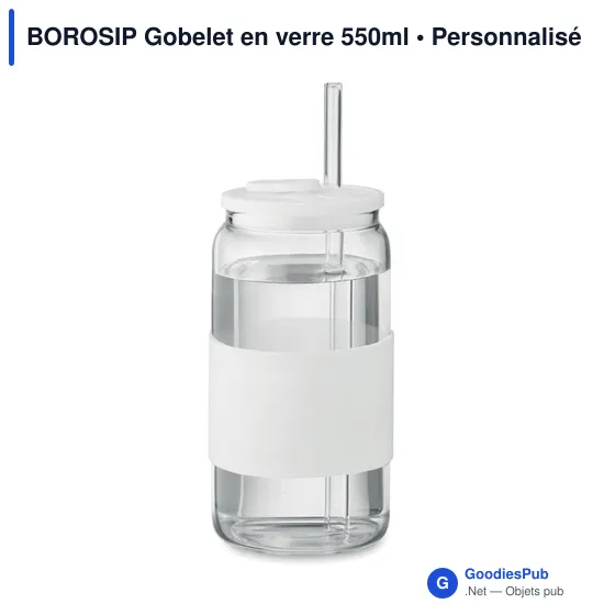 BOROSIP Gobelet en verre 550ml - Image 8