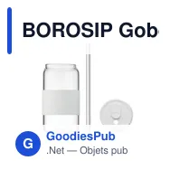 BOROSIP Gobelet en verre 550ml - Miniature 9