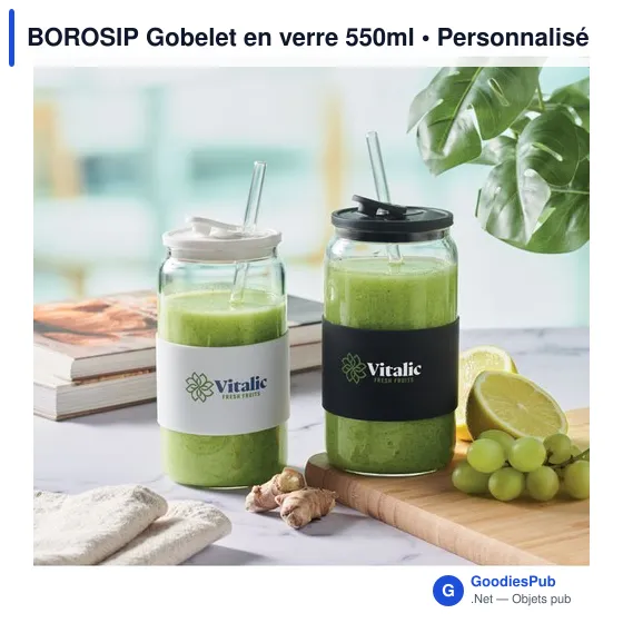 BOROSIP Gobelet en verre 550ml - Image 10