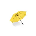 Variante Jaune - Parapluie canne personnalisable 23 pouces en polyester 190T avec logo - Bosco