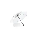 Variante Blanc - Parapluie canne personnalisable 23 pouces en polyester 190T avec logo - Bosco