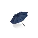 Variante Bleu foncé - Parapluie canne personnalisable 23 pouces en polyester 190T avec logo - Bosco