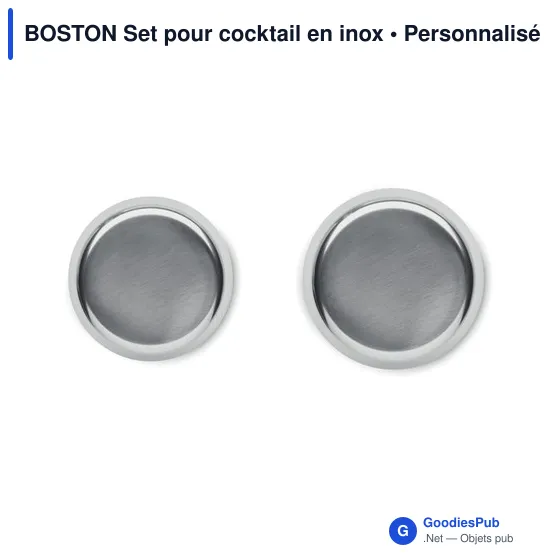BOSTON Set pour cocktail en inox - Image 5