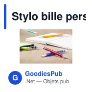 Stylo bille personnalisable Boston Trans avec logo - Miniature 1