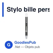 Stylo bille personnalisable Boston Trans avec logo - Miniature 7