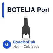 BOTELIA Porte-clés decapsuleur en alu - Miniature 1