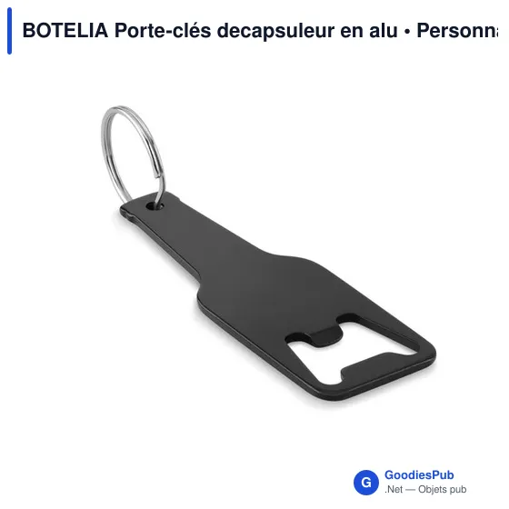 BOTELIA Porte-clés decapsuleur en alu - Image 2