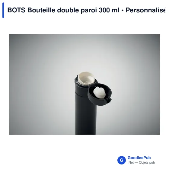 Bouteille isotherme personnalisable en acier inoxydable - BOTSavec logo - Image 12
