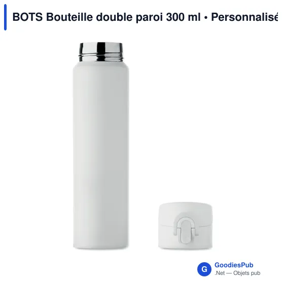 Bouteille isotherme personnalisable en acier inoxydable - BOTSavec logo - Image 3