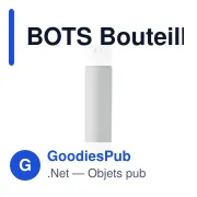Bouteille isotherme personnalisable en acier inoxydable - BOTSavec logo - Miniature 7